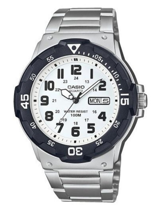 Casio Men's Watch 47mm Battery with Silver Meta...