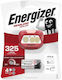 Energizer Flashlight LED IPX4 with Maximum Brightness 325lm Headlight Red
