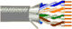 Belden F/UTP Cat.6 (Gigabit) Καλώδιο Δικτύου Ethernet χωρίς ακροδέκτες 1m Γκρι