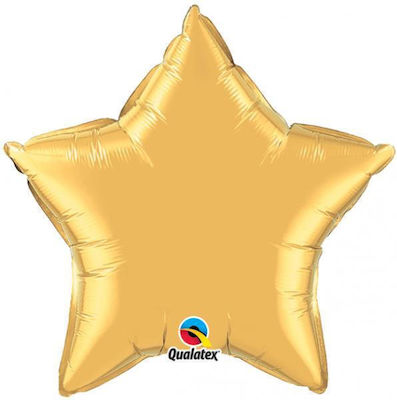 Balloon Foil Star Gold 9 23cm