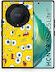 Smartfits Popart Sponge Back Cover Κίτρινο (Honor Magic5 Lite)