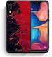 Smartfits Red Paint Задна корица Червен (Galaxy M20)