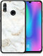 Smartfits White Gold Marble Umschlag Rückseite Weiß (Honor 8X) A00_SM1-HO-8X_WHITEGOLDMARBLE_RO