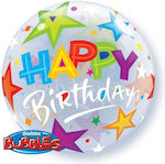 Balloon Bubble Birthday-Celebration Round Μονό