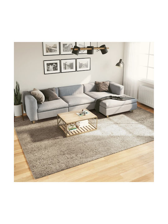 vidaXL Rug Rectangular Beige