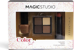 Magic Studio Παλέτα Μακιγιάζ για Μάτια & Χείλη Eyeshadow palette (4 colors) Magic Studio Παλέτα Μακιγιάζ για Μάτια & Χείλη Eyeshadow palette (4 colors)