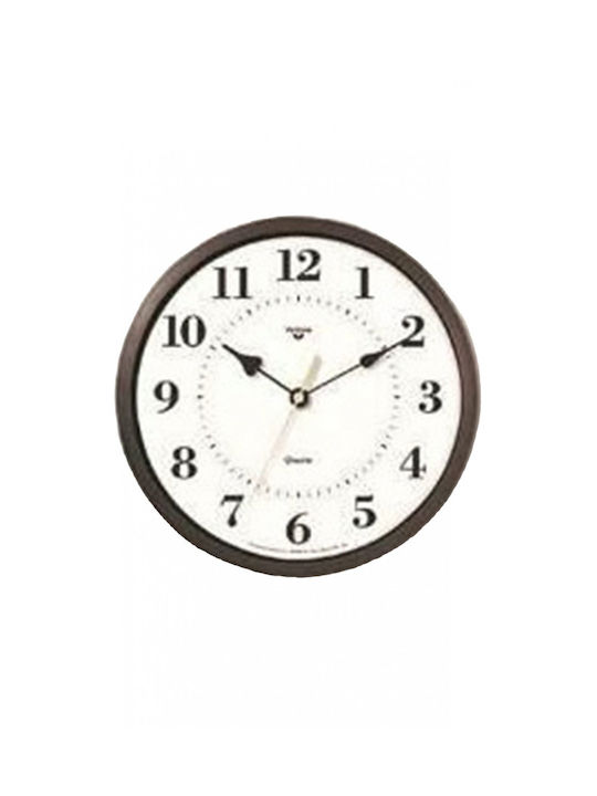 Virtime Wall Clock Wooden White