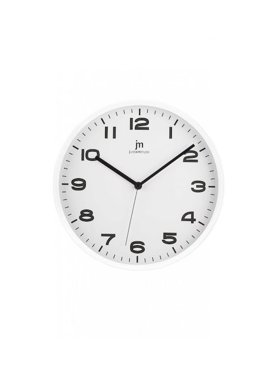 Justaminute Wall Clock White