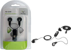 HTC P3600 In-ear Handsfree με Βύσμα 3.5mm Μαύρο HTC P3600 In-ear Handsfree με Βύσμα 3.5mm Μαύρο