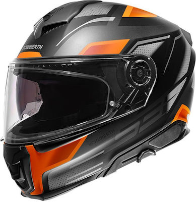 Schuberth S3 Storm Orange Cască de motocicletă Față întreagă ECE 22.06