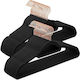 Songmics Wardrobe Hanger for Ties Plastic Pink CRF21BK50 1pcs