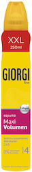 Giorgi Line Maxi-volume Fixing No. 4 Пяна за коса за обем 250мл Giorgi Line Maxi-volume Fixing No. 4 Пяна за коса за обем 250мл