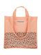 Freddy Stoff Einkaufstasche in Orange Farbe