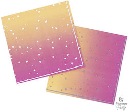 Servietten Rose Gold 16Stück Servietten Rose Gold 16Stück