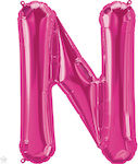 Balon Folie Jumbo Litera 86buc Fuchsia