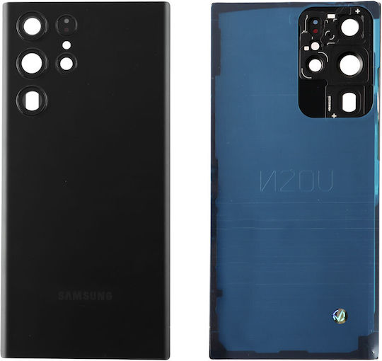 Καπάκι Μπαταρίας Μαύρο για S22 Ultra 5G S908