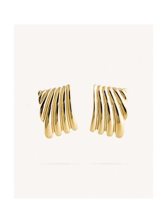 StanStefan Earrings made of Steel Gold Plated