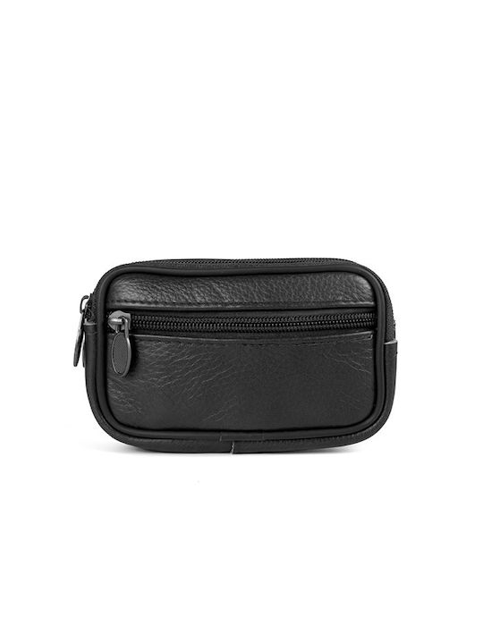 LKmoda Leather Men's Bag Shoulder / Crossbody Black