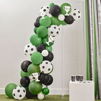 Set 55 Ballons Weiß mit Pumpe