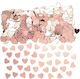 Hearts Confetti Rose Gold 14gr