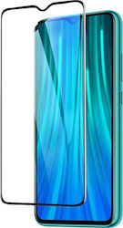 Vollflächig gehärtetes Glas Schwarz (Redmi 13C / Poco C65 4G)