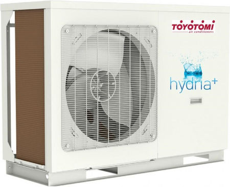 Toyotomi Hydria+ Wärmepumpe 12kW Dreiphasig 60°C Monoblock