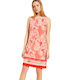 Comma Mini Hemdkleid Kleid Rot