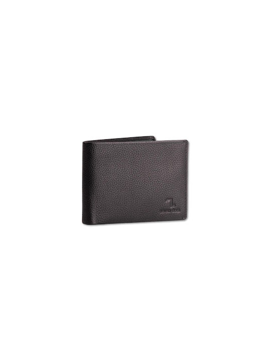 7.Dots Men's Leather Card Wallet Beige