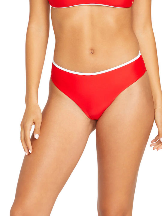 Volcom Bikini Alunecare Roșu