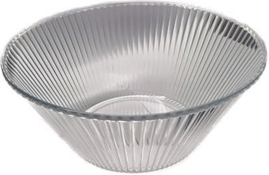 Scruffs & Tramps Servierschüssel Rund Kunststoff Transparent mit Durchmesser 21.5cm