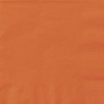 Party Napkins Orange 20pcs