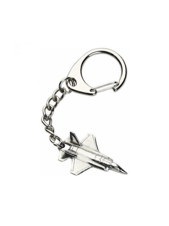 Synchronia Keychain Metallic Silver