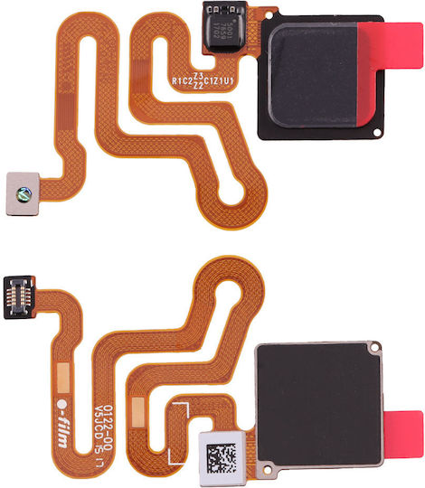 Flex Cable with Amprentă digitală in Negru color for Huawei P9