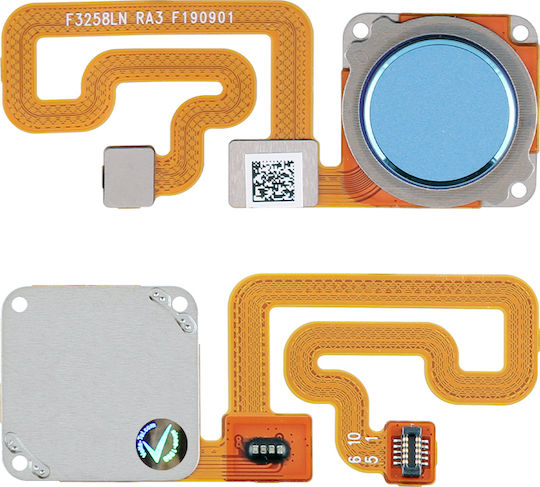 Flex Cable with Fingerprint in Blue color for Xiaomi Redmi 6