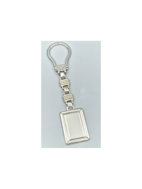 Nakos Jewellery & Watches Keychain Metallic Silver