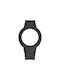 WATX & CO Rubber Strap Black