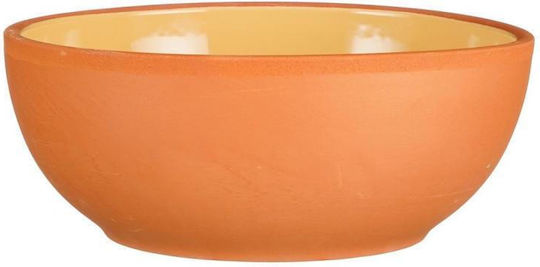 Atmosphera Ceramic Salad Bowl Orange
