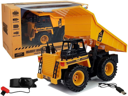 Lean Toys Τηλεκατευθυνόμενο Δομικό Όχημα Κόκκινο