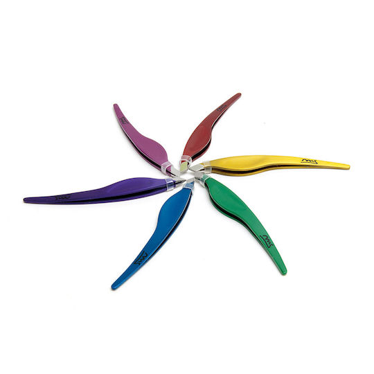 Medisei Eyebrow Tweezer with Slanted Nose Green