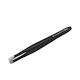 Eyebrow Tweezer with Straight Nose Black