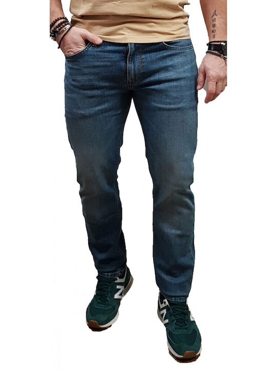 Pepe Jeans Pantaloni De Blugi Regular Tapered Fit Albastru