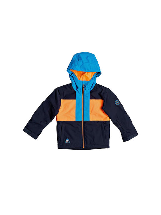 Quiksilver Kids Casual Jacket with Hood Blue