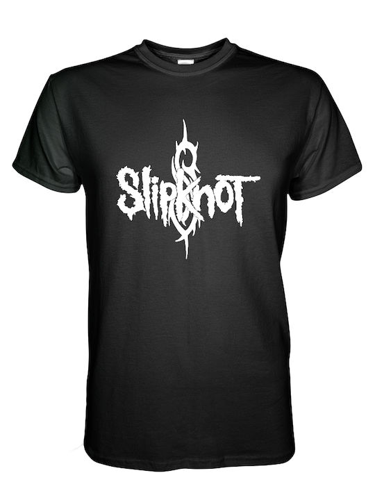 T-shirt Slipknot Μαύρο