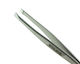Staleks Eyebrow Tweezer with Slanted Nose Silver