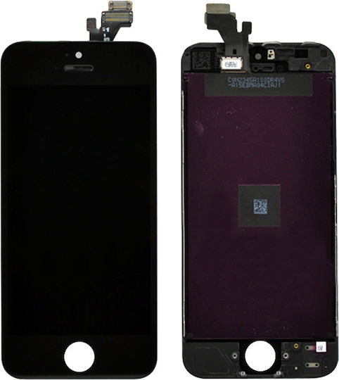 Οθόνη με Μηχανισμό Αφής για iPhone 5 (Μαύρο)