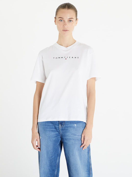 Tommy Hilfiger Γυναικείο T-shirt Λευκό