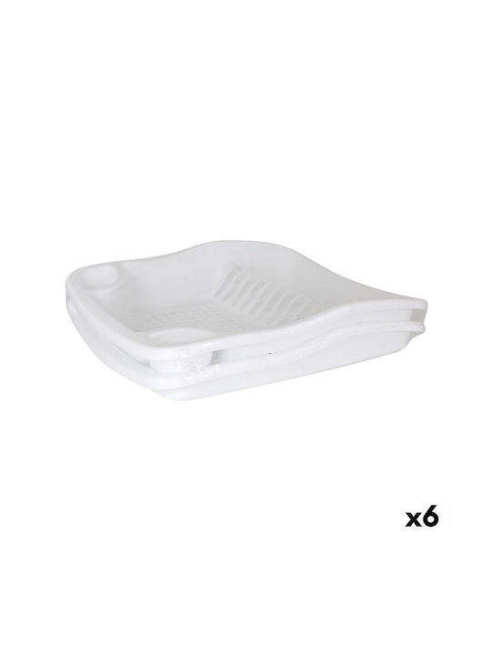 Dem Dish Drainer in White Color 40x39x9.3cm