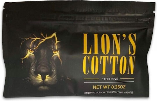 Lion's Juice Lion's Cotton Органичен Памук Атмиса Памук за D.I.Y Електронни Цигари