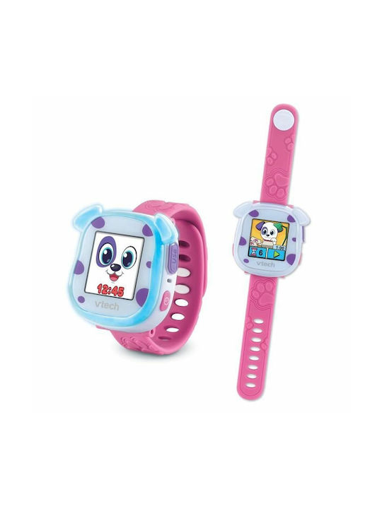 Vtech Ceas pentru copii cu curea din cauciuc/plastic Roz