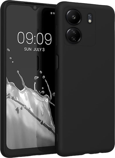 Back Cover Silicone Black (Redmi 13C 4G / Poco C65 4G)